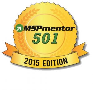 Microserve named to the 2015 MSPmentor 501 Global Edition