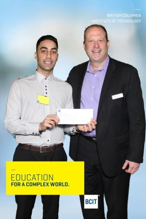 BCIT scholarship winner Microserve