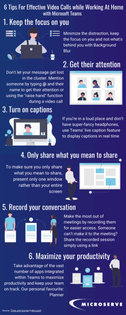 6 tips for maximizing productivity with microsoft teams while working at home