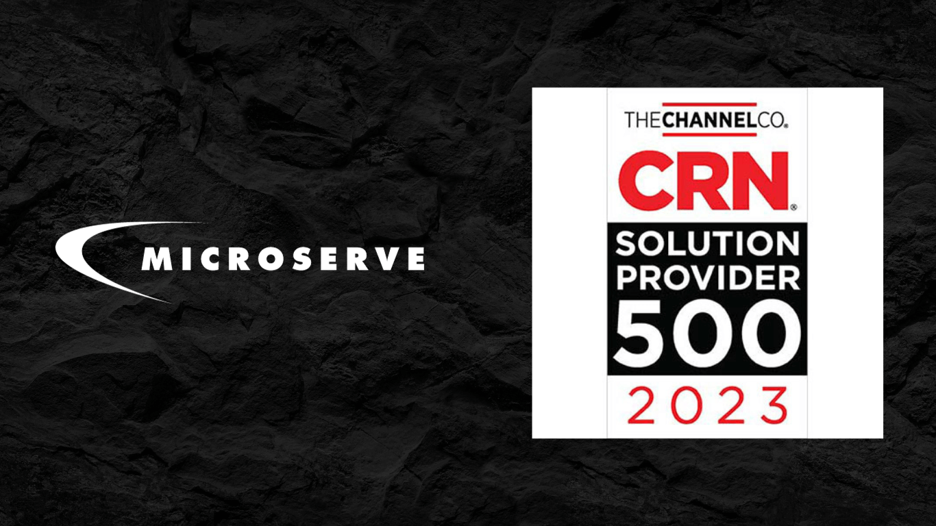 logo of Microserve and CRN Solution Provider 500