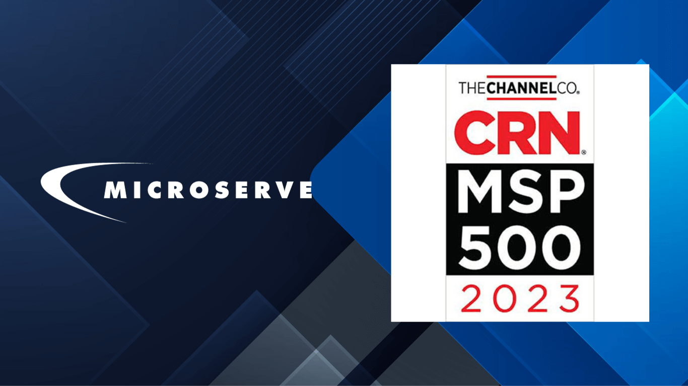 logo of Microserve and CRN MSP 500