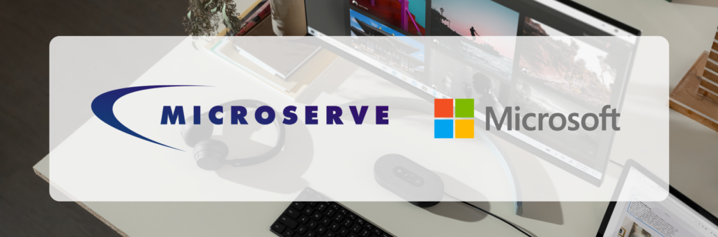 Image showing Microserve and Microsoft logos