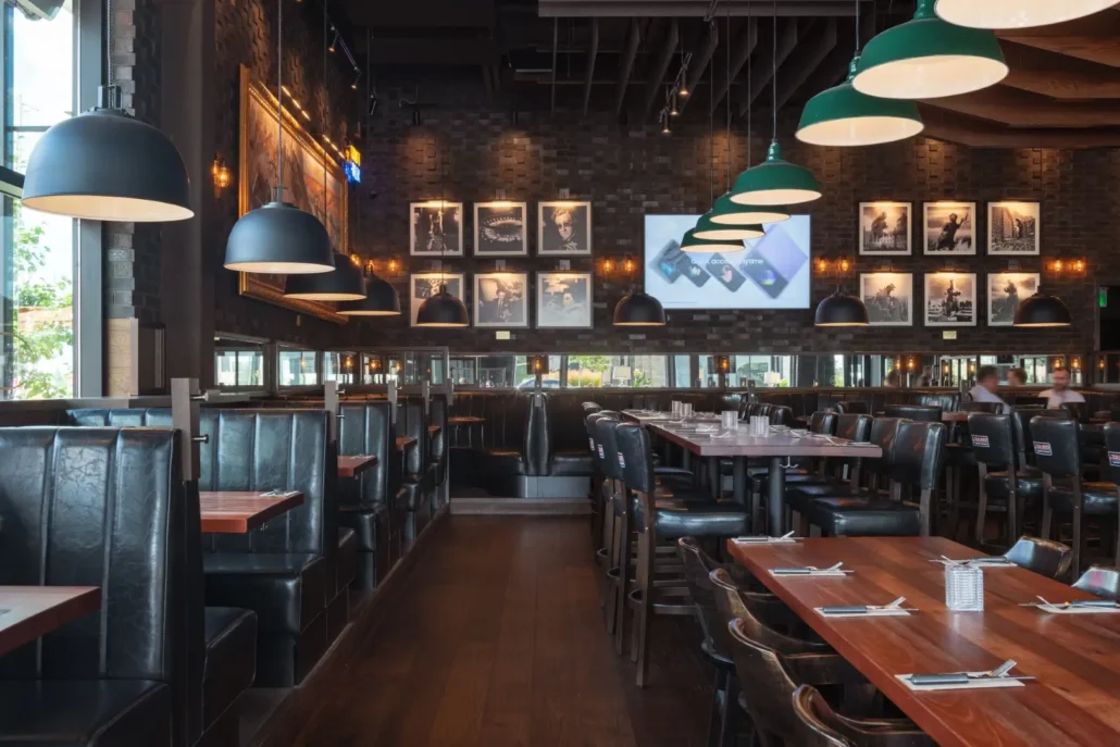 Inside Browns Social House in Waterloo, Ontario